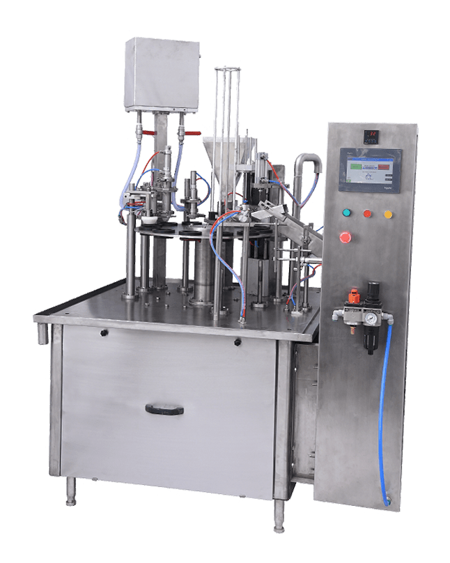 Automatic Ice-cream Cone& Cup Filling Machine